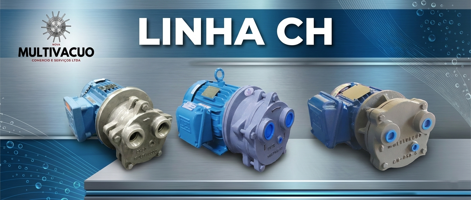 Linha CH - Bombas de Vácuo